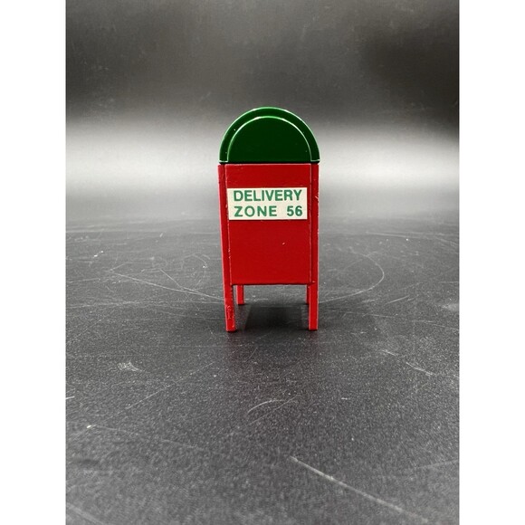 Dept 56 The Original Snow Village “Mail Box” w/ Box - Picture 4 of 6